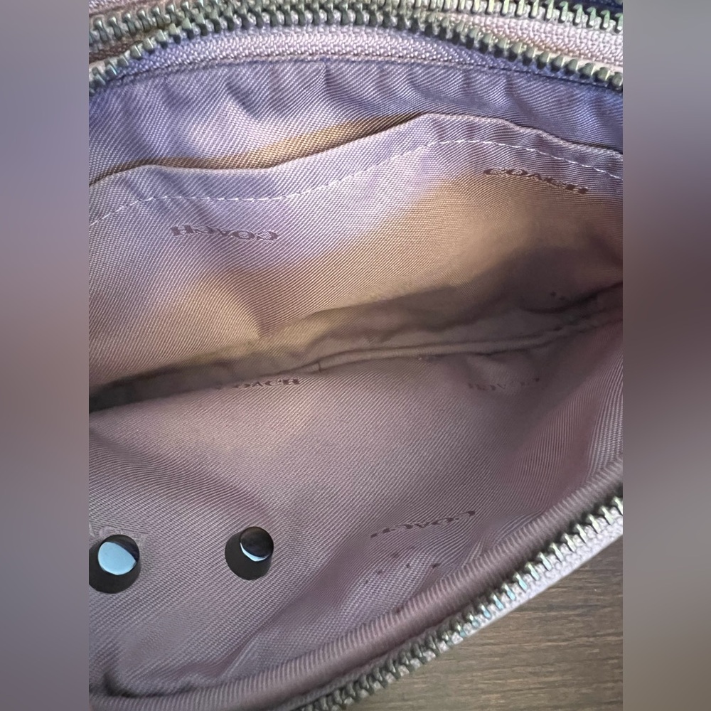 Coach Sadie Crossbody Clutch With Butterfly Appliqués - Picture 8 of 13